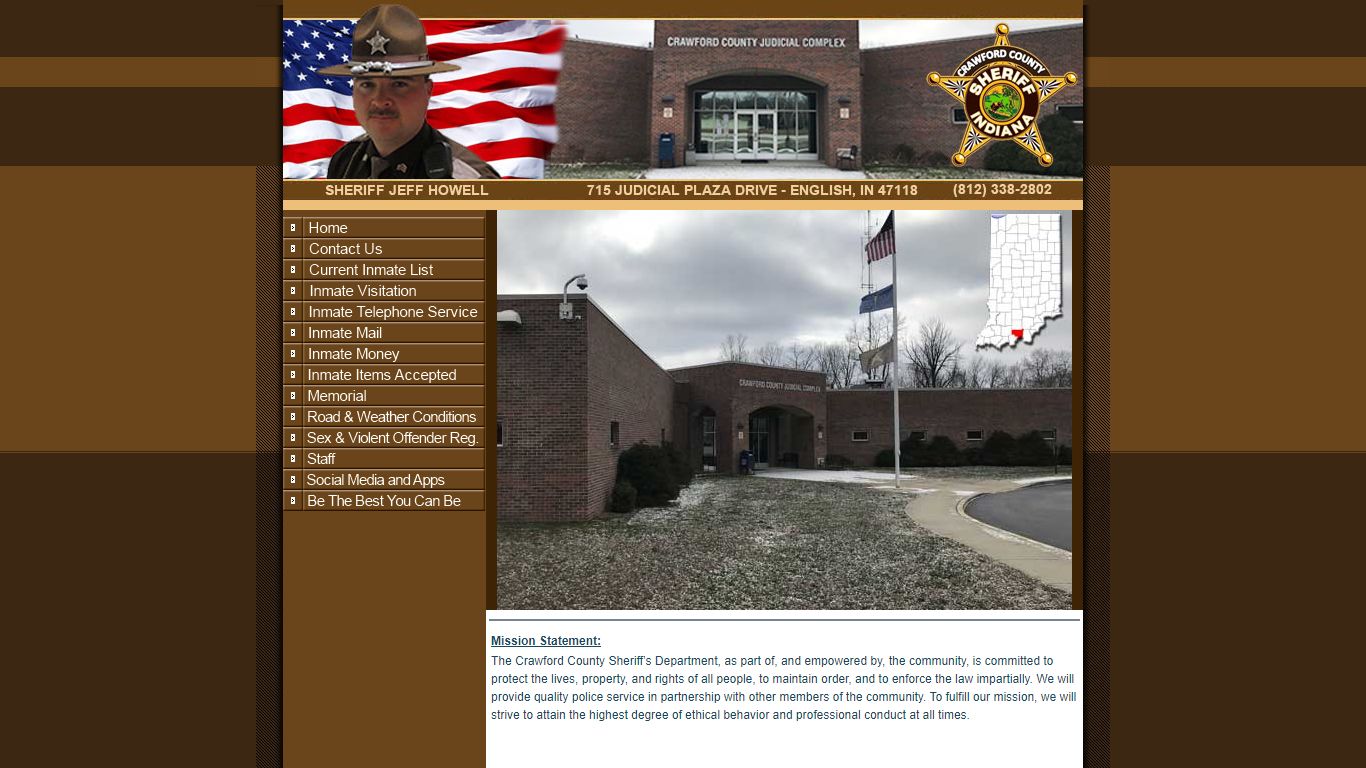 Welcome to the Crawford County Sheriff's Department